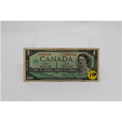 1967 Canadian $1 bill