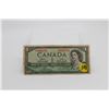 Image 1 : 1954 Canadian $1 bill