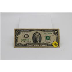 1976 USA $2 bill