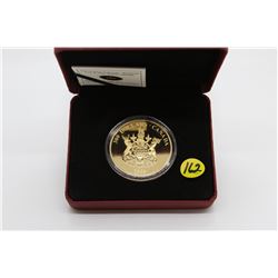 2010 $300  14kt Gold Provincial Coat of Arms - British Columbia