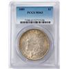 Image 1 : 1889 $1 Morgan Silver Dollar Coin PCGS MS63