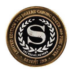 .999 Silver Desert Inn Las Vegas, Nevada $10 Limited Edition Gaming Token