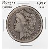 Image 1 : 1892-CC $1 Morgan Silver Dollar Coin