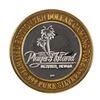 Image 1 : .999 Fine Silver Players Island Casino $10 Casino Limited Edition Gaming Token