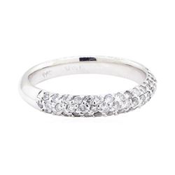14KT White Gold 0.50 ctw Diamond Band