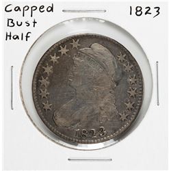 1823 Capped Bust Half Dollar Coin