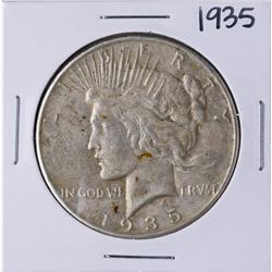 1935 $1 Peace Silver Dollar Coin