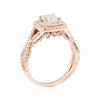 Image 4 : 14KT Rose Gold 1.64 ctw Diamond Ring