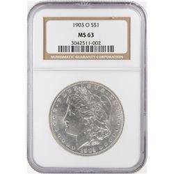 1903-O $1 Morgan Silver Dollar Coin NGC MS63