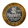 Image 2 : .999 Silver Harrah's Las Vegas, Nevada $10 Casino Limited Edition Gaming Token