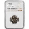 Image 1 : 1963 Proof Jefferson Nickel Coin NGC PF68 Cameo