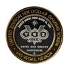 Image 2 : .999 Silver Las Vegas Club $10 Limited Edition Casino Gaming Token