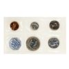 Image 2 : 1960 (5) Coin Proof Set Small Date in Envelope