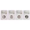 Image 1 : Lot of 1958-1961 Proof Franklin Half Dollar Coins NGC PF67