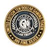 Image 1 : .999 Silver Golden Nugget Las Vegas $10 Limited Edition Casino Gaming Token