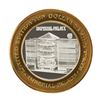 Image 2 : .999 Fine Silver Imperial Palace Las Vegas, Nevada $10 Limited Edition Gaming Token