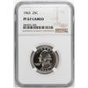Image 1 : 1963 Proof Washington Quarter Coin NGC PF67 Cameo