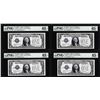 Image 1 : (4) Consecutive 1928A $1 Silver Certificate Notes Fr.1601 PMG Gem Uncirculated 65EPQ