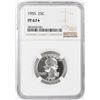 Image 1 : 1955 Proof Washington Quarter Coin NGC PF67 Star