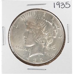 1935 $1 Peace Silver Dollar Coin
