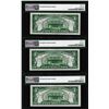 Image 2 : (3) Consec. 1934 $5 Hawaii WWII Emergency Issue Federal Reserve Notes PMG Gem Unc 65EPQ