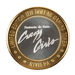 .999 Silver Riviera Hotel & Casino Las Vegas $10 Casino Limited Edition Gaming Token