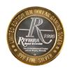 Image 2 : .999 Silver Riviera Hotel & Casino Las Vegas $10 Casino Limited Edition Gaming Token
