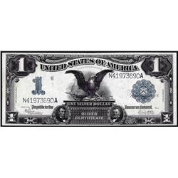 1899 $1 Black Eagle Silver Certificate Note