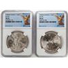Image 1 : 1984-1985Mo Mexico 1 Onza Libertad Silver Coins NGC MS66