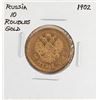 Image 1 : 1902 Russia 10 Roubles Gold Coin