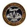 Image 2 : .999 Silver Flamingo Hilton Las Vegas, Nevada $10 Casino Limited Edition Gaming Token