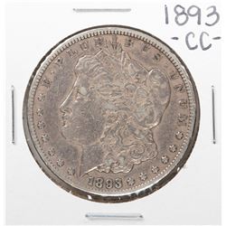 1893-CC $1 Morgan Silver Dollar Coin