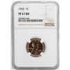 Image 1 : 1963 Proof Lincoln Memorial Cent Coin NGC PF67RD