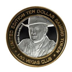 .999 Silver Las Vegas Club $10 Limited Edition Casino Gaming Token