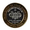 Image 2 : .999 Silver Las Vegas Club $10 Limited Edition Casino Gaming Token