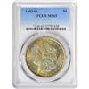 Image 1 : 1883-O $1 Morgan Silver Dollar Coin PCGS MS65 Amazing Toning