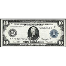 1914 $10 Federal Reserve Note Atlanta