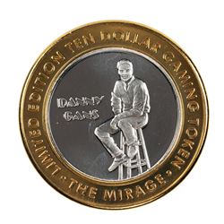 .999 Fine Silver Mirage Las Vegas, Nevada $10 Limited Edition Gaming Token