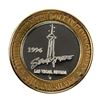 Image 1 : .999 Silver Stratosphere Las Vegas, NV $10 Casino Limited Edition Gaming Token