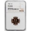 Image 1 : 1963 Proof Lincoln Memorial Cent Coin NGC PF68RD