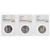Image 1 : Lot of 1957-1959 Proof Franklin Half Dollar Coins NGC PF66