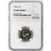 Image 1 : 1964 Proof Jefferson Nickel Coin NGC PF68 Cameo