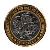 Image 1 : .999 Silver Tropicana Las Vegas, Nevada $10 Casino Limited Edition Gaming Token