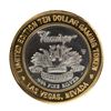 Image 1 : .999 Silver Flamingo Hilton Las Vegas, Nevada $10 Casino Limited Edition Gaming Token