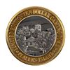 Image 2 : .999 Fine Silver Players Island Casino $10 Casino Limited Edition Gaming Token