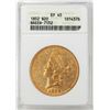 Image 1 : 1852 $20 Liberty Head Double Eagle Gold Coin ANACS EF45