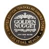 Image 2 : .999 Silver Golden Nugget Las Vegas $10 Limited Edition Casino Gaming Token