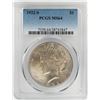 Image 1 : 1922-S $1 Peace Silver Dollar Coin PCGS MS64