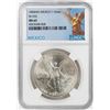 Image 1 : 1984Mo Mexico 1 Onza Libertad Silver Coin NGC MS65