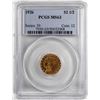 Image 1 : 1926 $2 1/2 Indian Head Quarter Eagle Gold Coin PCGS MS63